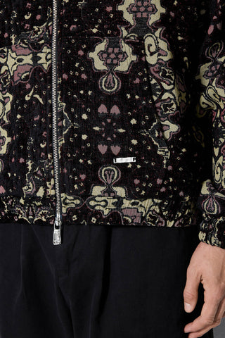 Les Benjamins - CARPET JACQUARD ZIP HOODIE
