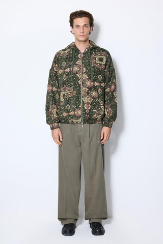 Les Benjamins - CARPET JACQUARD ZIP HOODIE