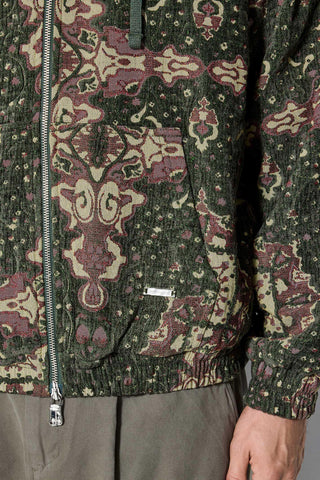 Les Benjamins - CARPET JACQUARD ZIP HOODIE