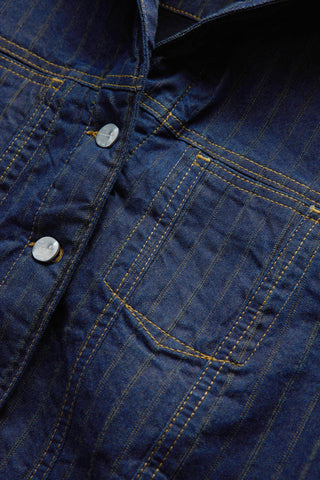 Les Benjamins - HOODED DENIM JACKET