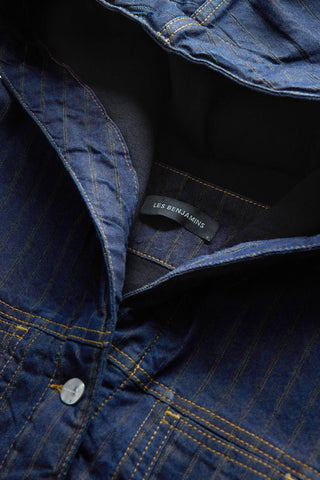 Les Benjamins - HOODED DENIM JACKET