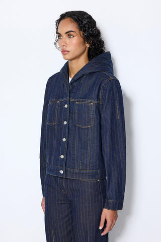 Les Benjamins - HOODED DENIM JACKET