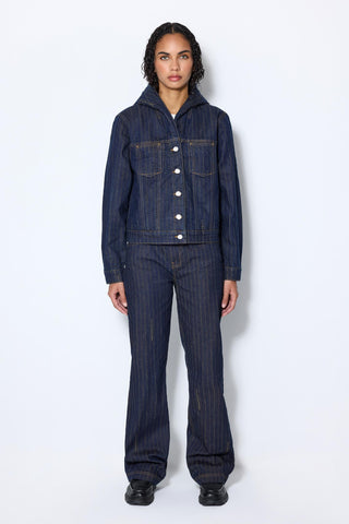 Les Benjamins - HOODED DENIM JACKET