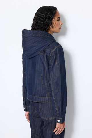 Les Benjamins - HOODED DENIM JACKET