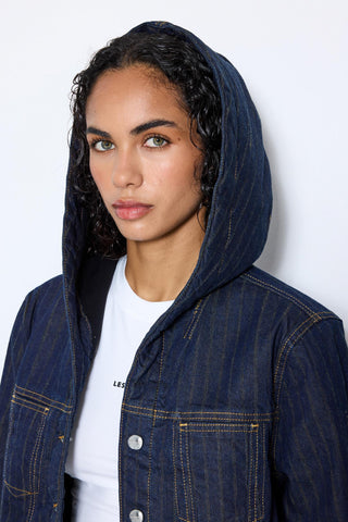 Les Benjamins - HOODED DENIM JACKET