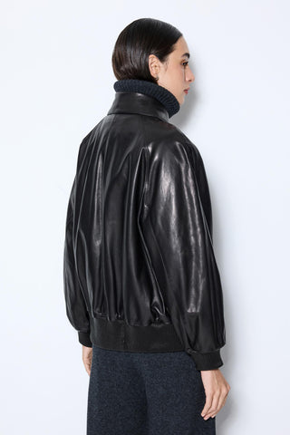 Les Benjamins - LEATHER BOMBER JACKET
