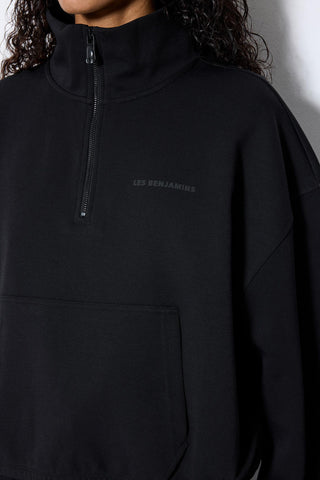 Les Benjamins - HALF ZIP SWEATSHIRT