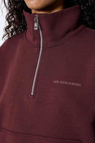 Les Benjamins - HALF ZIP SWEATSHIRT