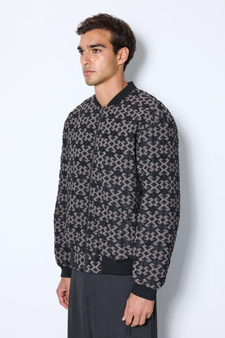 Les Benjamins - JACQUARD BOMBER JACKET
