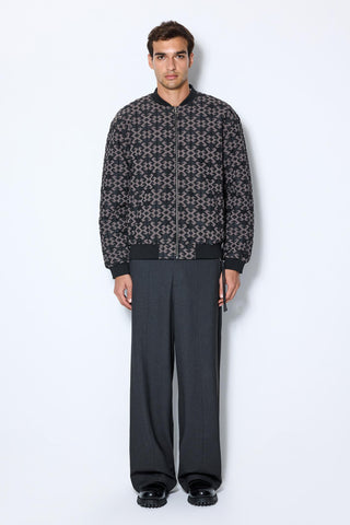 Les Benjamins - JACQUARD BOMBER JACKET