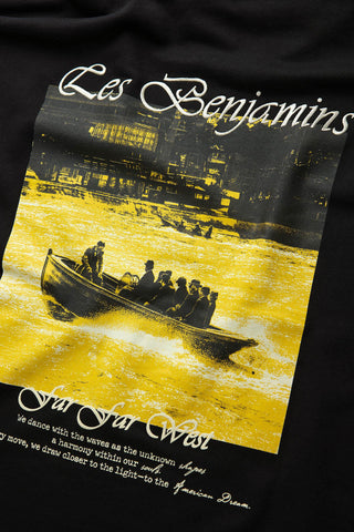 Les Benjamins - LIFEBOAT PRINTED HOODIE