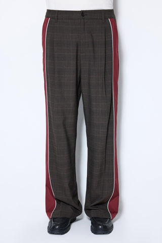 Les Benjamins - CHECKED TRACK PANTS