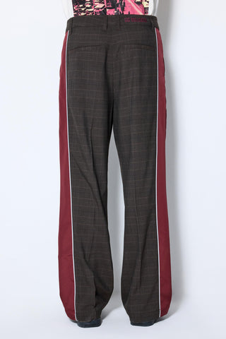 Les Benjamins - CHECKED TRACK PANTS
