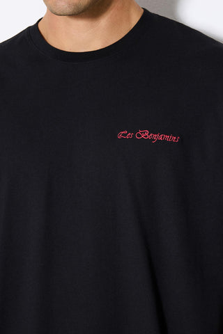 Les Benjamins - EMBROIDERY DETAILED TEE