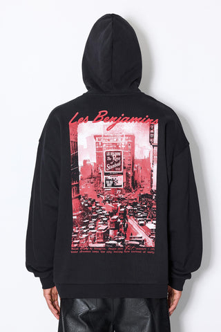 Les Benjamins - BANNER PRINTED ZIP HOODIE