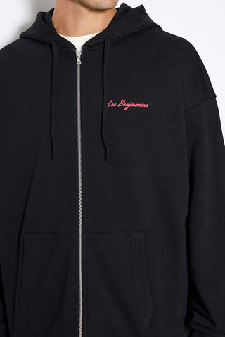 Les Benjamins - BANNER PRINTED ZIP HOODIE