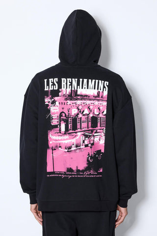 Les Benjamins - PALAIS PRINTED ZIP HOODIE