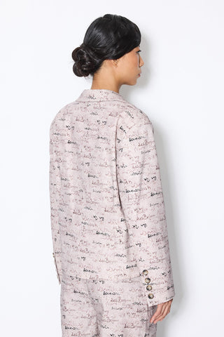 Les Benjamins - PRINTED BLAZER