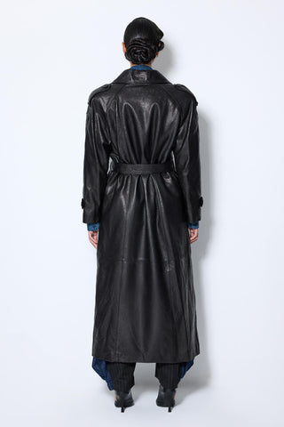 Les Benjamins - LEATHER COAT