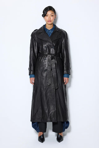 Les Benjamins - LEATHER COAT