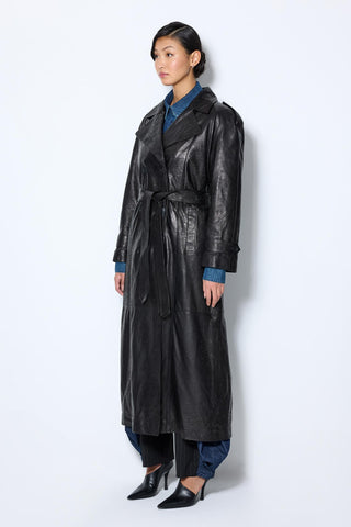 Les Benjamins - LEATHER COAT