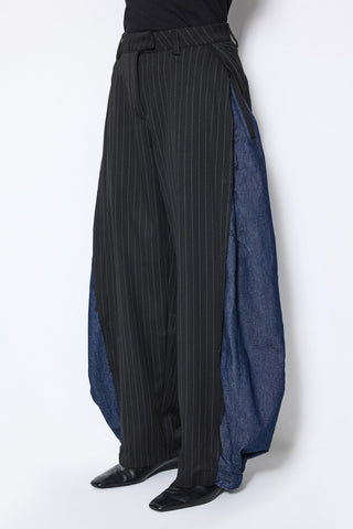 Les Benjamins - DENIM DETAILED PANTS