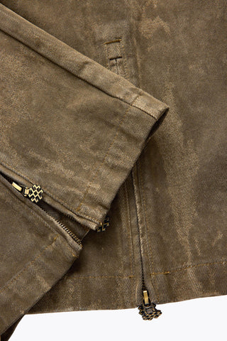 Les Benjamins - ZIP DETAILED DENIM PANTS