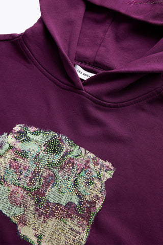 Les Benjamins - MAP PRINTED HOODIE