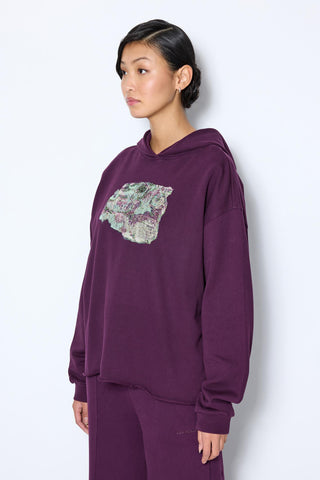 Les Benjamins - MAP PRINTED HOODIE
