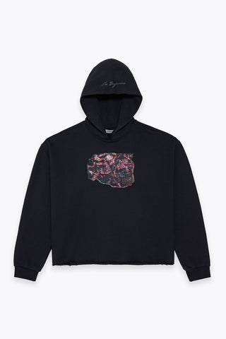 Les Benjamins - MAP PRINTED HOODIE