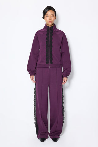 Les Benjamins - LACE DETAILED ZIP UP