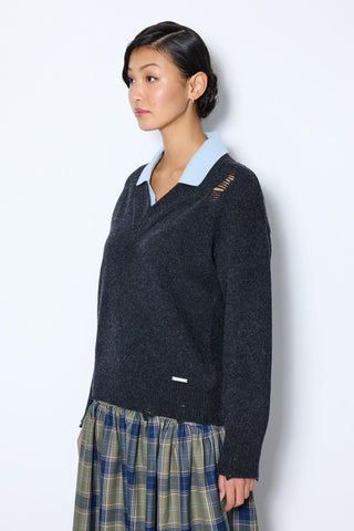Les Benjamins - V NECK SWEATER