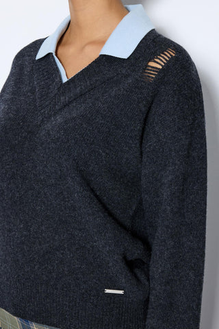 Les Benjamins - V NECK SWEATER