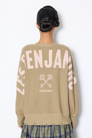 Les Benjamins - BACK PRINTED SWEATER