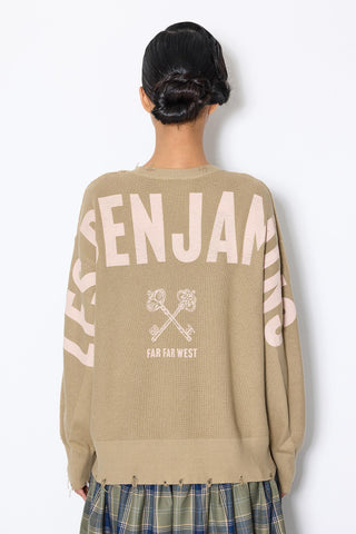 Les Benjamins - BACK PRINTED SWEATER