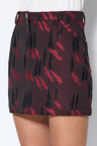 Les Benjamins - SHADOW JACQUARD SKIRT