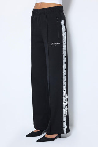 Les Benjamins - LACE DETAILED SWEATPANTS