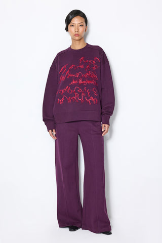 Les Benjamins - EMBROIDERY DETAILED SWEATSHIRT