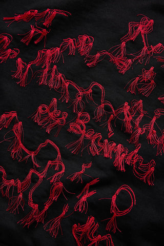 Les Benjamins - EMBROIDERY DETAILED SWEATSHIRT