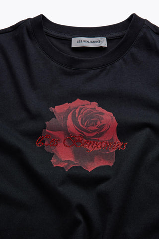 Les Benjamins - ROSE PRINTED TEE