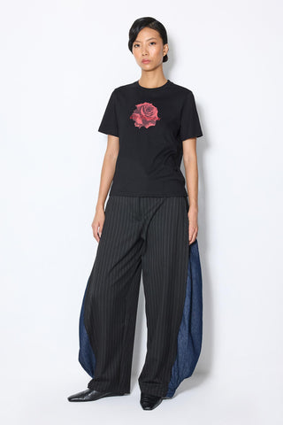 Les Benjamins - ROSE PRINTED TEE