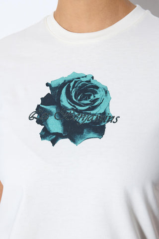 Les Benjamins - ROSE PRINTED TEE