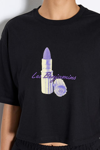 Les Benjamins - LIPSTICK PRINTED TEE