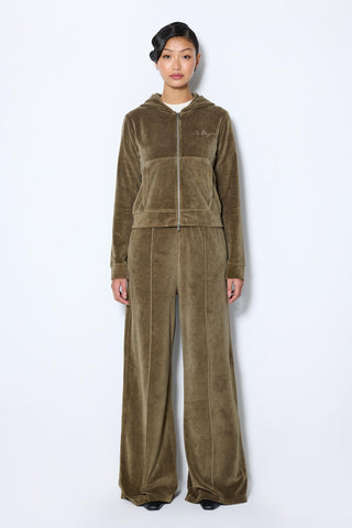 Les Benjamins - VELVET ZIP HOODIE