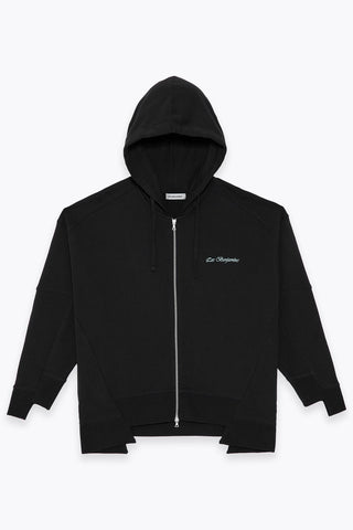 Les Benjamins - HAIR COMB PRINTED ZIP HOODIE