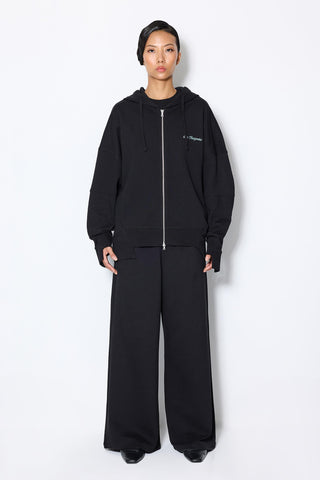 Les Benjamins - HAIR COMB PRINTED ZIP HOODIE