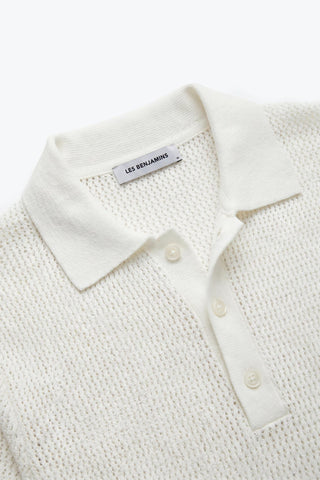 Les Benjamins - KNIT POLO TEE 001