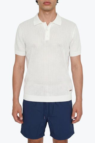Les Benjamins - KNIT POLO TEE 001