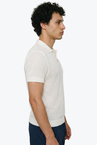 Les Benjamins - KNIT POLO TEE 001
