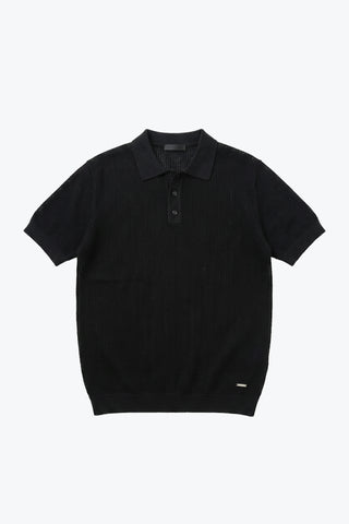 Les Benjamins - KNIT POLO TEE 002